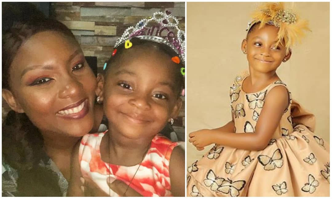 Actress Osas Ighodaro celebrates daughter, Azariah as she clocks 4 (Photos) 1 Actress Osas Ighodaro celebrates daughter, Azariah as she clocks 4 (Photos)