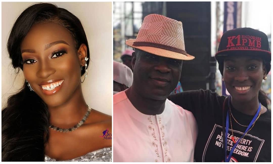 K1 De Ultimate daughter, Dami pens heartfelt message to him on father's day (Photos) 1 Dami pens heartfelt message to him on father's day