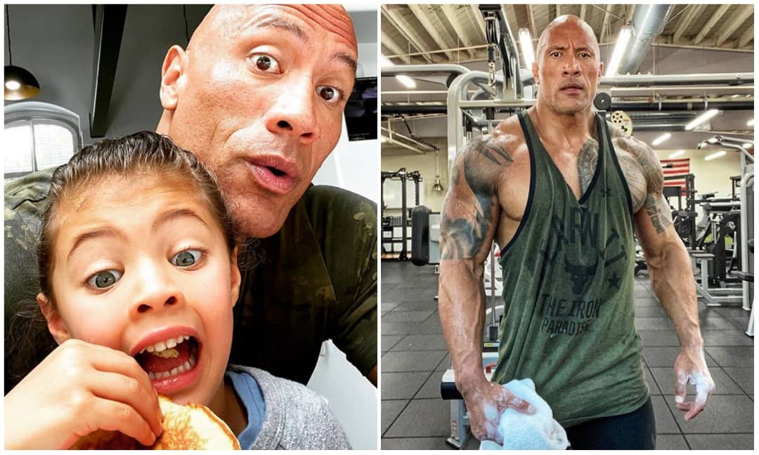 Dwayne Johnson 'The Rock' enjoys priceless time with daughter on father's day 