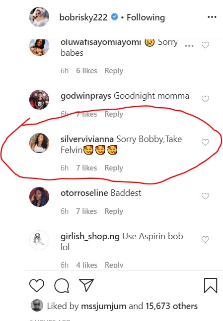 'Sorry Bobby, take Felvin' – Fans give Bobrisky antidote to his period pain (Photos) 4 WhatsApp Image 2020 06 22 at 9.31.34 AM