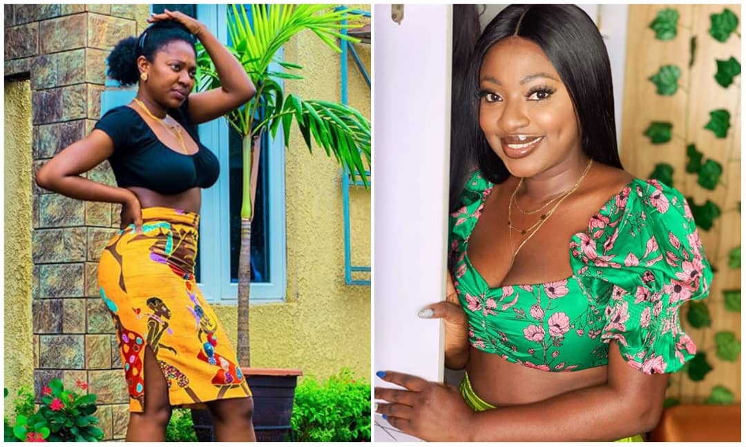 Yvonne Jegede shows off her makeup free face