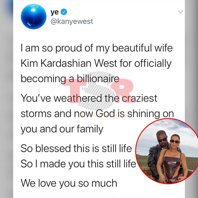  Kanye West welcomes Kim Kardashian