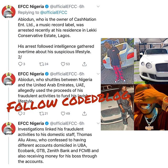 Barry Jhay's Record Label Boss, Kashy Godson arrested for doing Yahoo Yahoo 2 WhatsApp Image 2020 06 30 at 9.20.19 AM