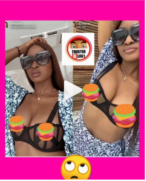 Kim Oprah suffers n!pple Slip in new Photos, See Deleted Photos 2 photos