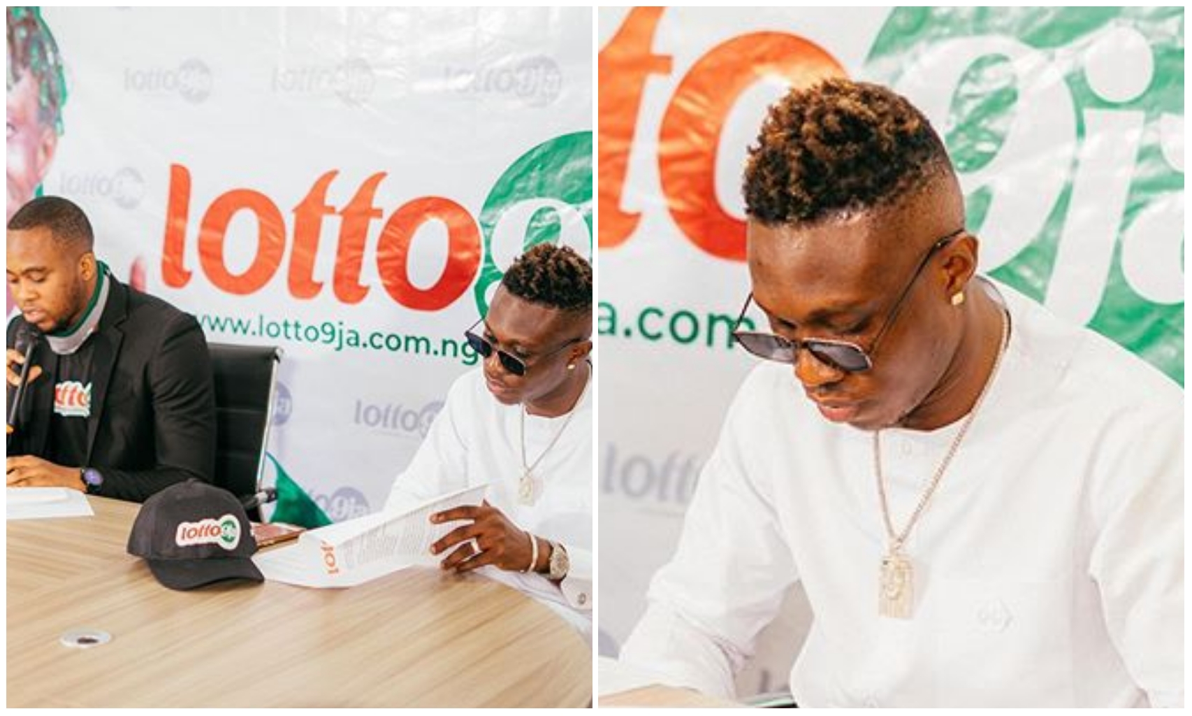 Zlatan Ibile bags multi-million naira endorsement deal with Lotto 9ja (Photos)