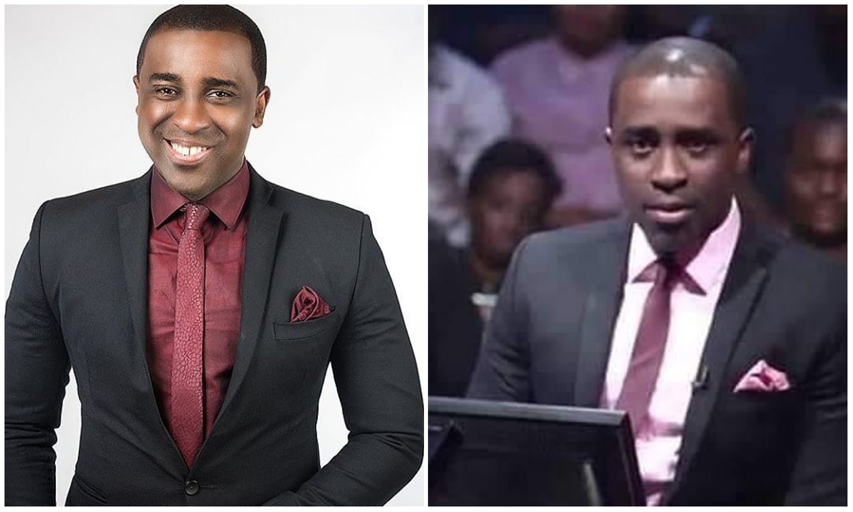 Media Personality Frank Edoho carpets a follower who asked how his night was
