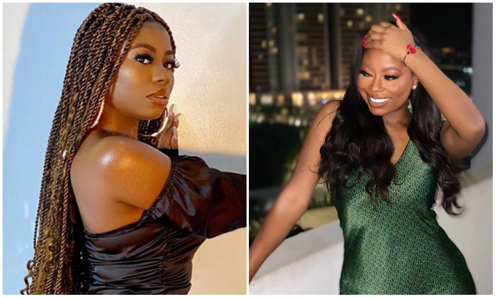 'A dime in her city' – Sophia Momodu glows in colourful green outfit (Photos)