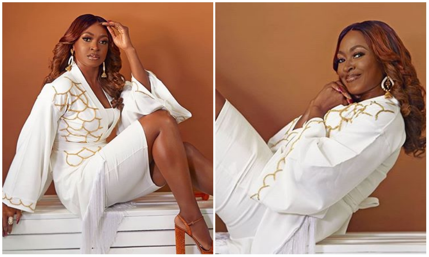 Kate Henshaw celebrates 49th birthday with fans in amazing fashion statement (Photos)