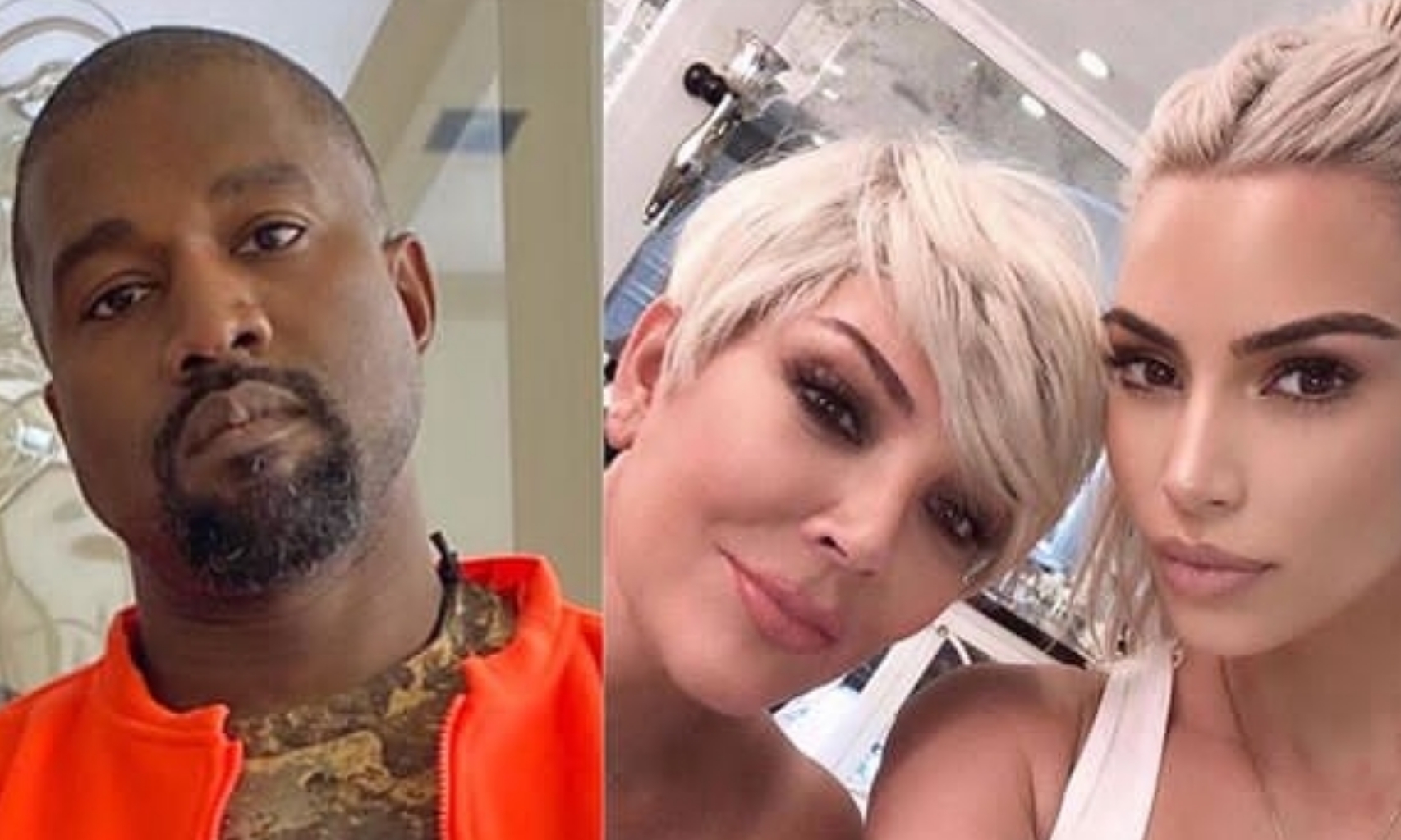 Kanye West calls out his wife, Kim Kardashian and mother-in-law
