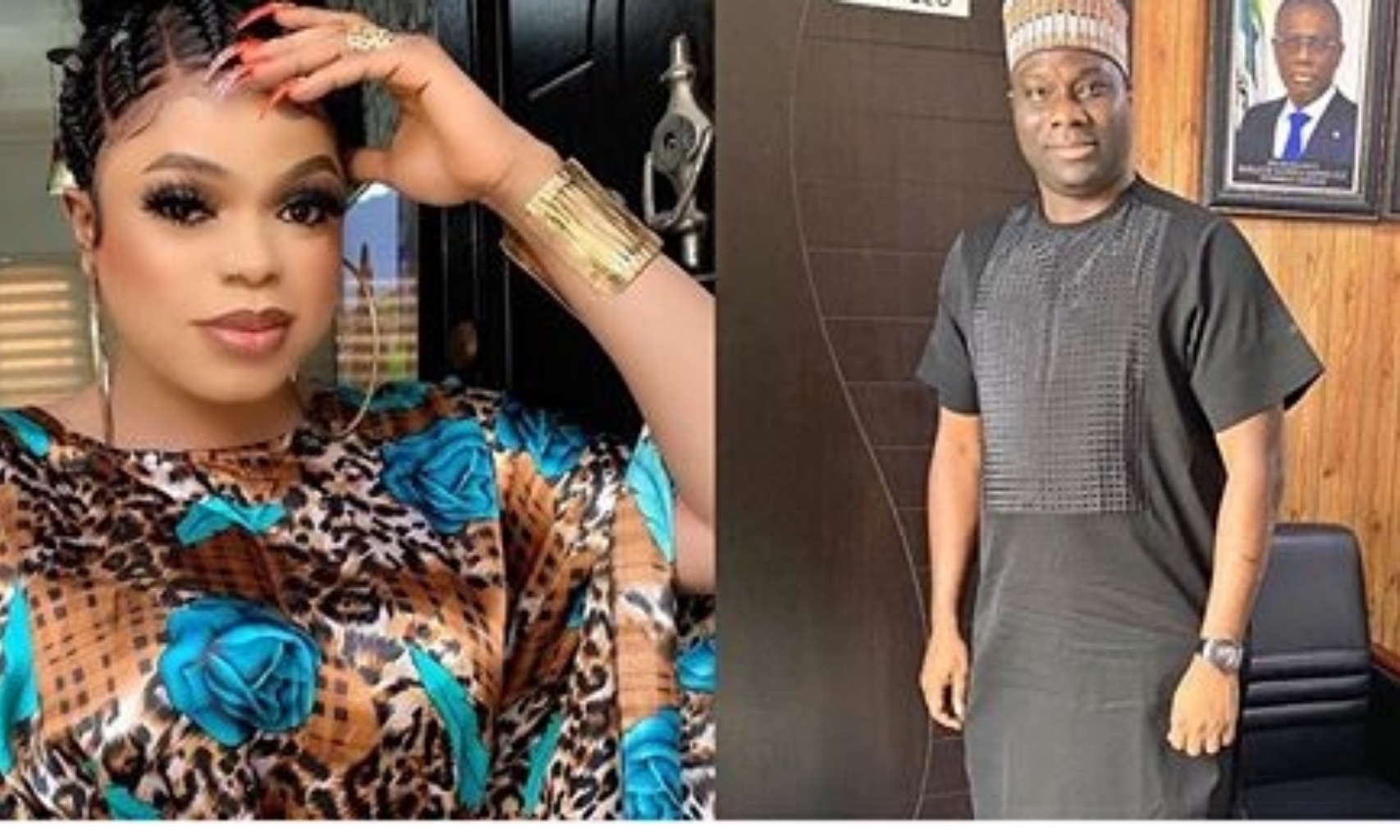 Bobrisky shows love to Mompha, congratulates him on being freed by EFCC