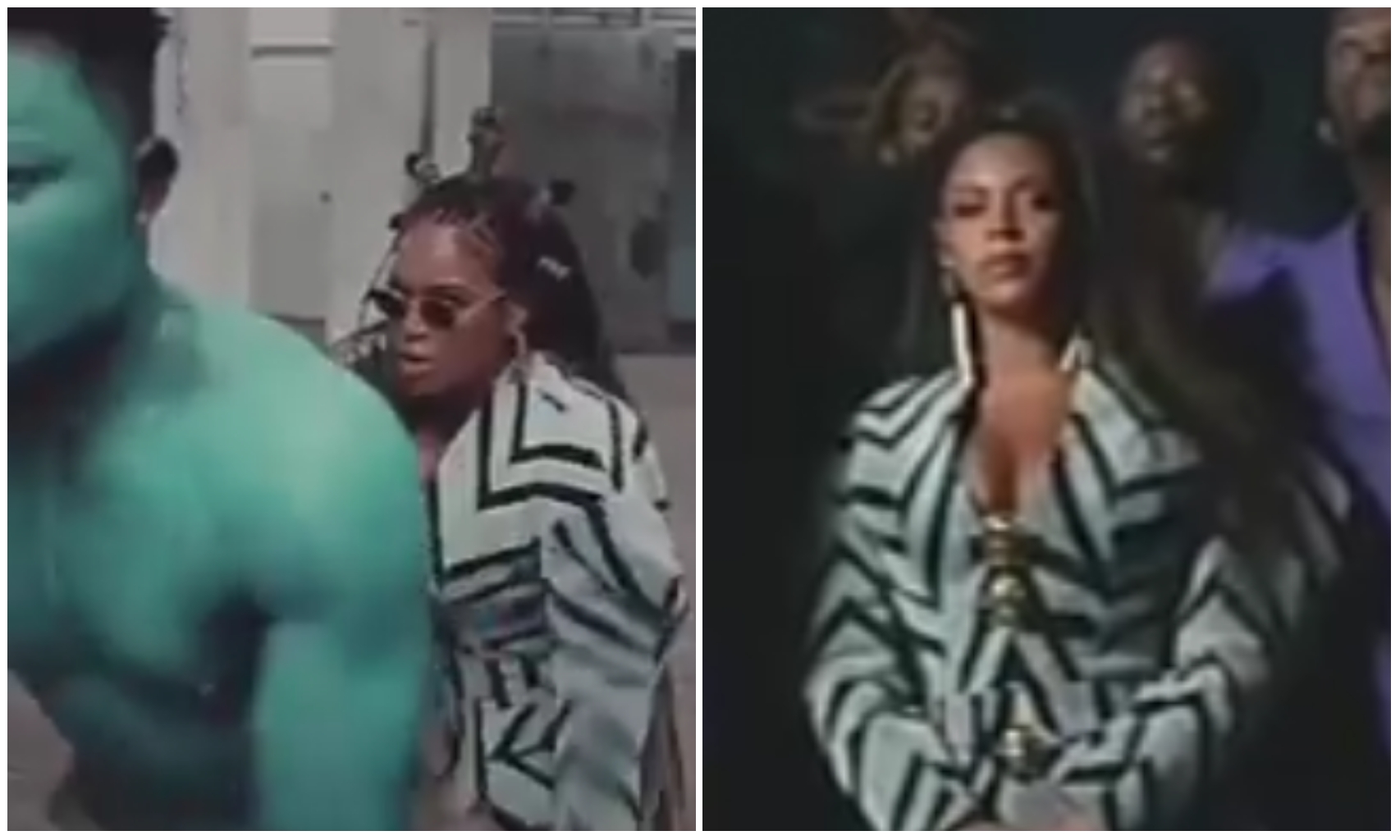 Beyonce shows off her Leg Work dance steps in new musical video 