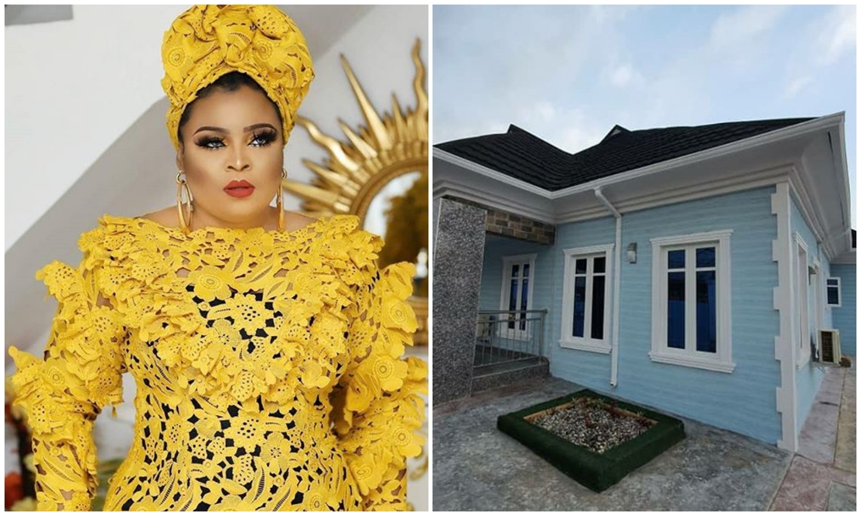 Actress Bimbo Afolayan buys parents a mansion as Sallah gift (Photos/Video)