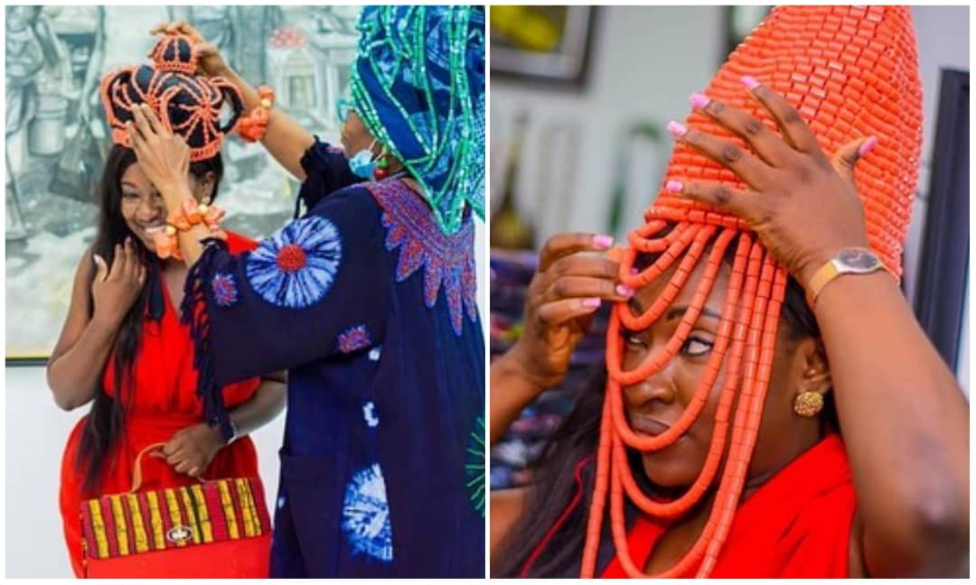 Yvonne Jegede shares excitement as she's honored with new title 'Erelu Of Nollywood' (Photos) 1 WhatsApp Image 2020 07 01 at 8.50.15 AM