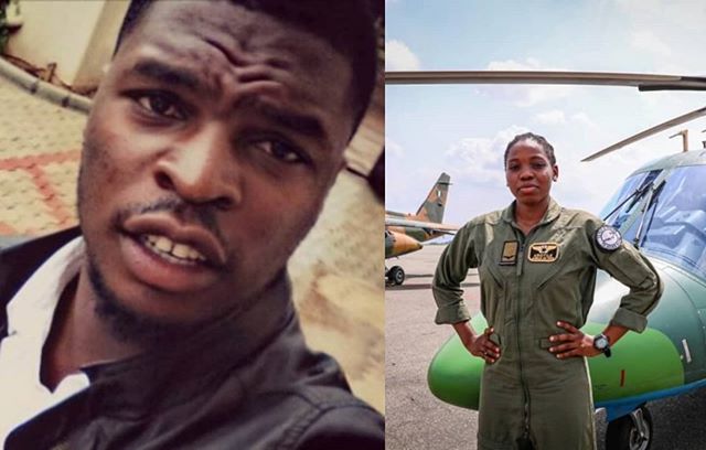 Air force unveils identity of classmate who knocked down Arotile