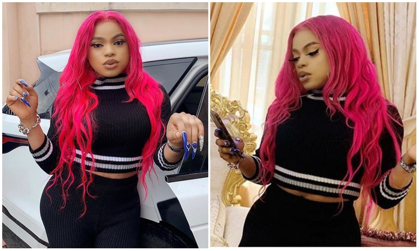 “It’s not possible for a BOY to like her Mummy” – Bobrisky to young men in her DM (Video)