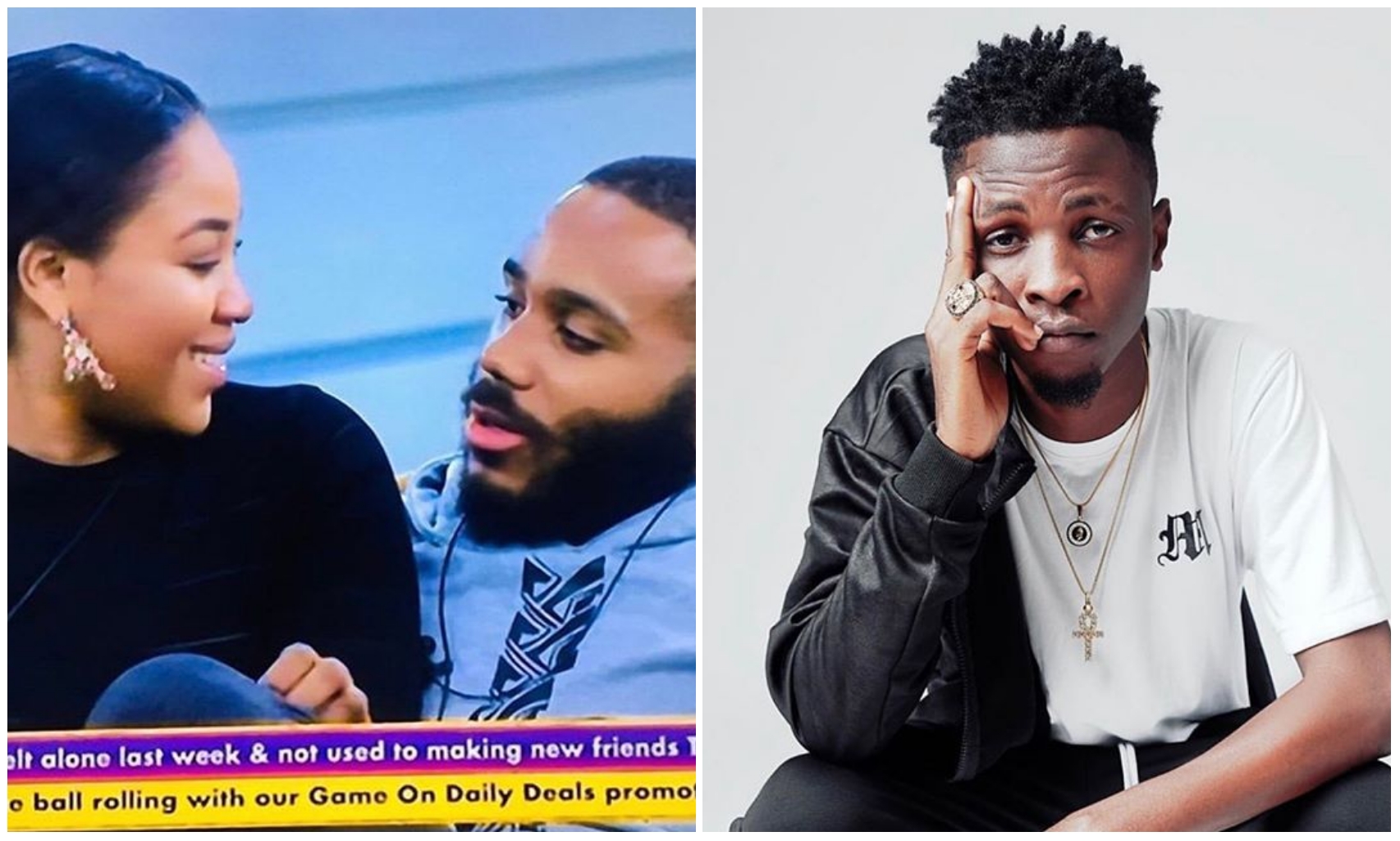 #BBNaija: When I see Erica and Kidd together, I feel pained – Laycon (Video)