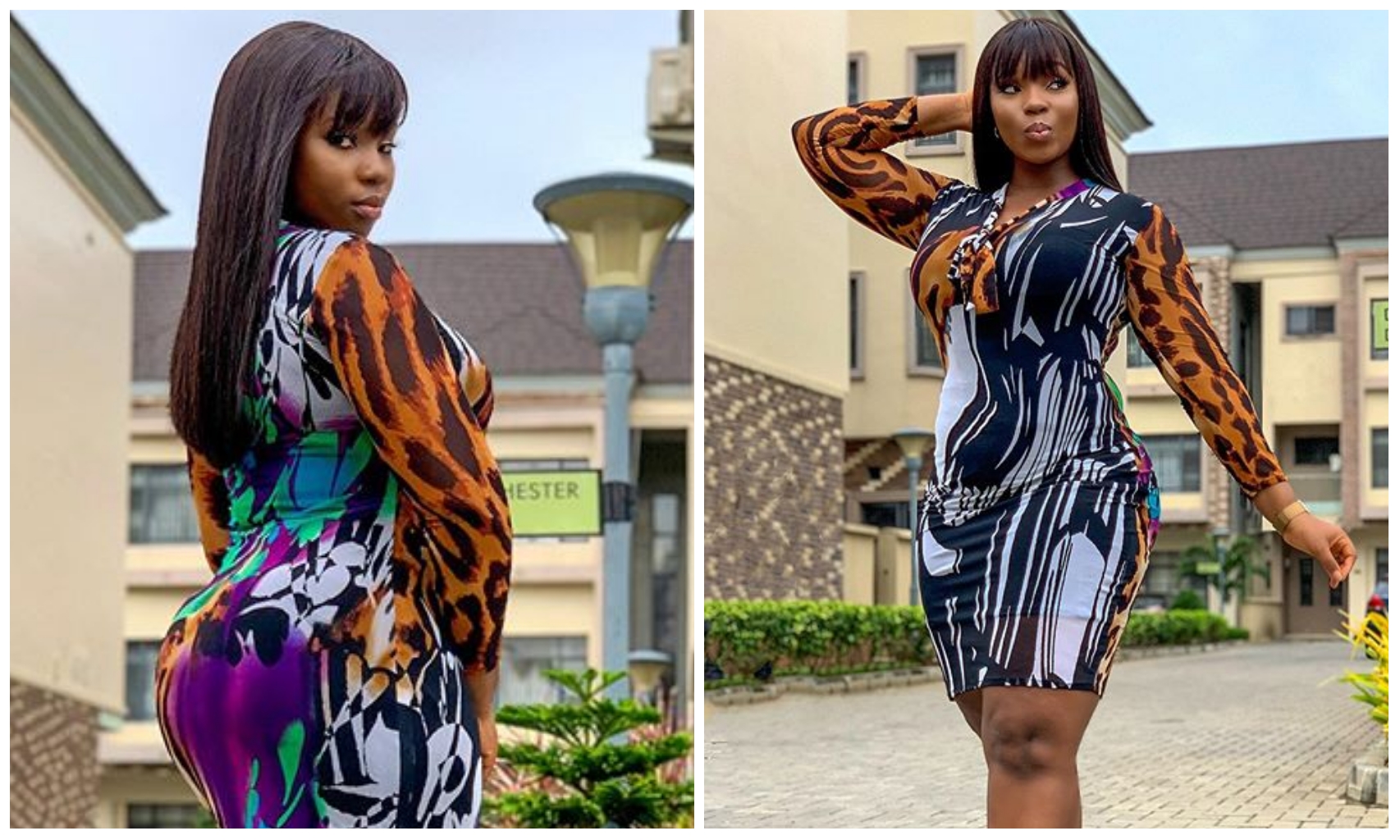 #BBNaija: Bam Bam dish out fashion goals as she steps out in a colorful outfit (Photos)
