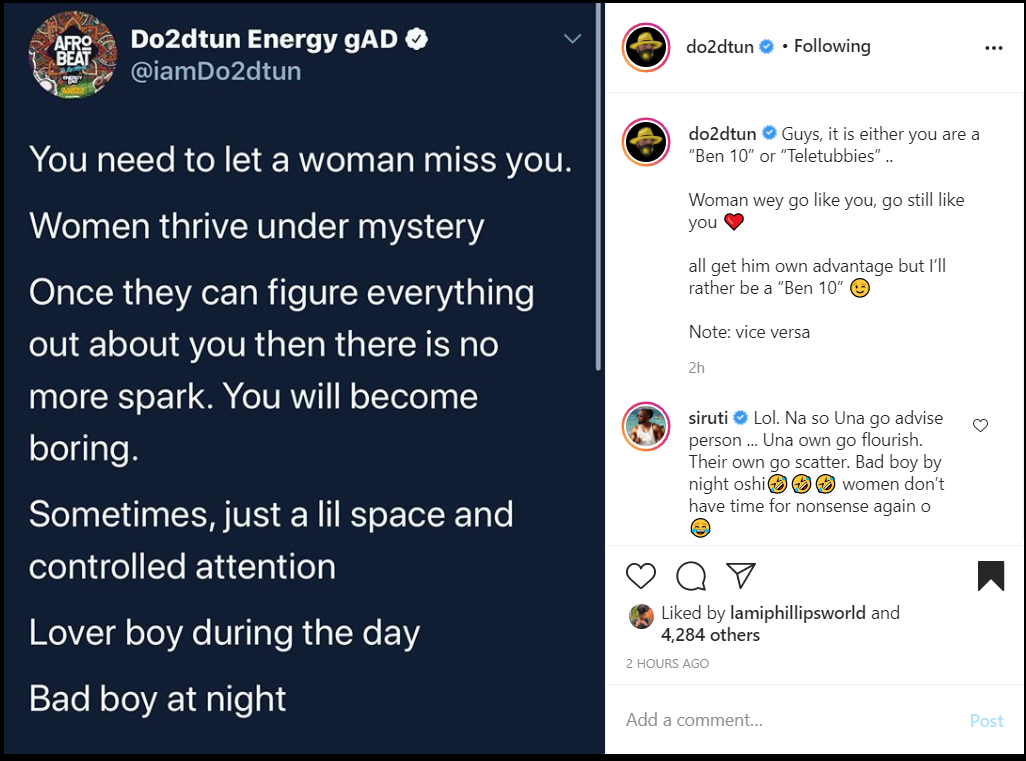 You need to let a woman miss you as Women thrive under mystery — OAP Dotun 2 dotun