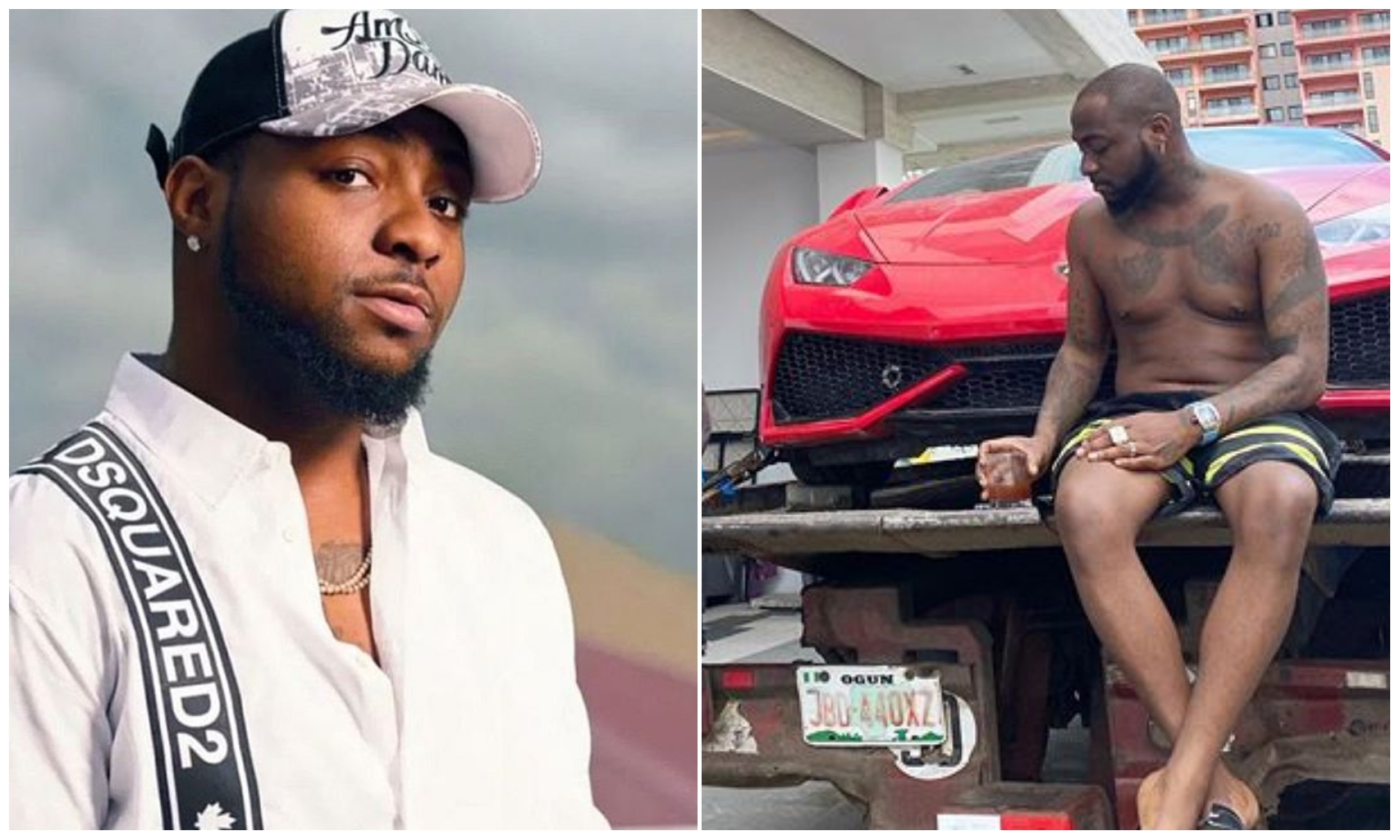 Waiting for my pastor prayer – Davido on why he can’t drive his new Lamborghini