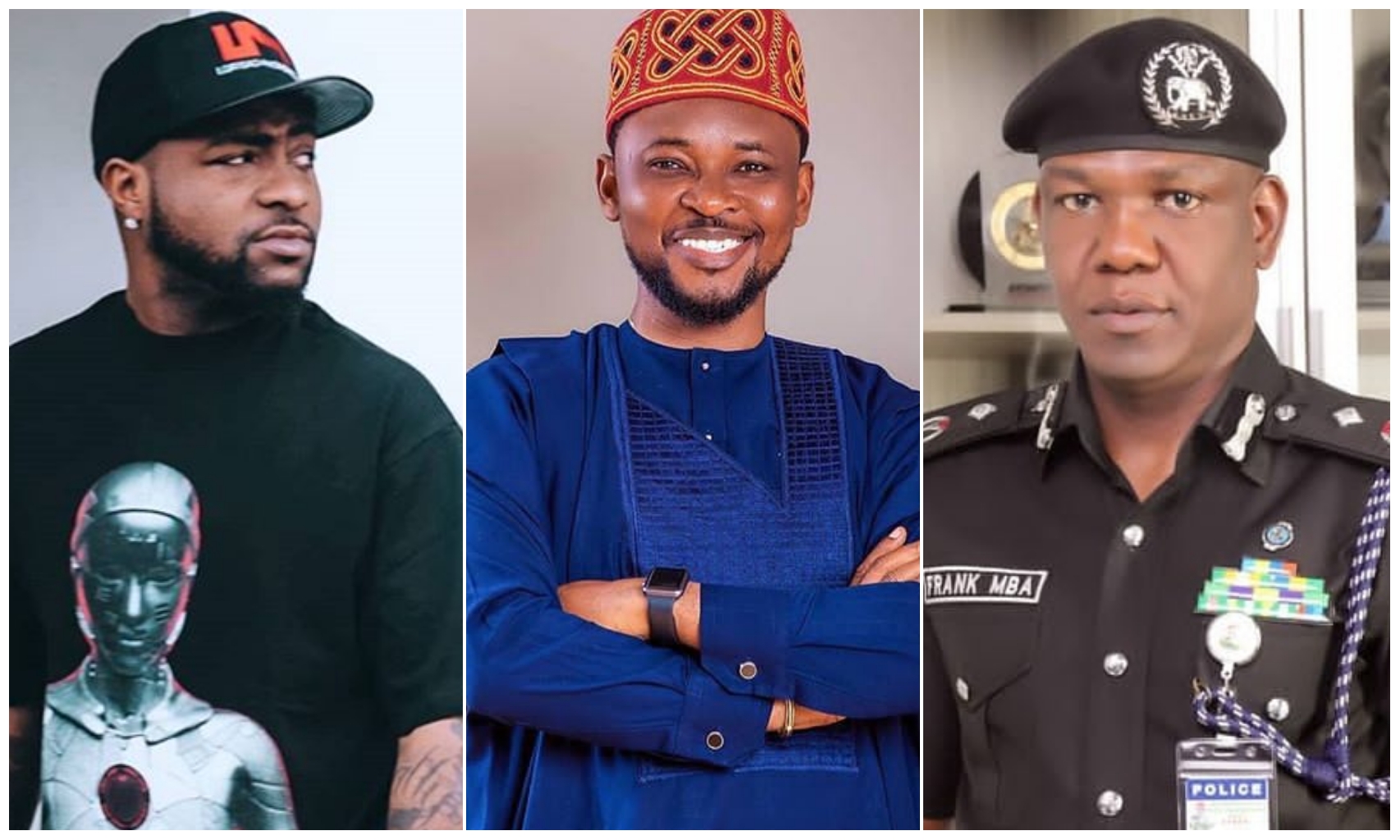 #EndSars: Frank Mba tried to bully Davido – J.J Omojuwa reacts to dramatic scene at IGP's office