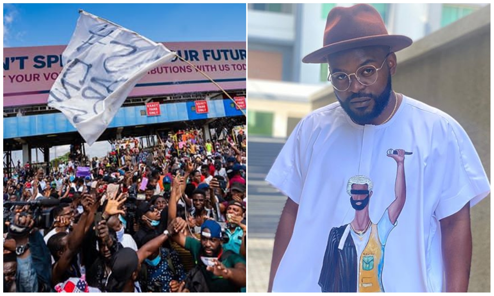 No Drugs, No Alcohol, No Partying – Falz sends strong warning to EndSars protesters