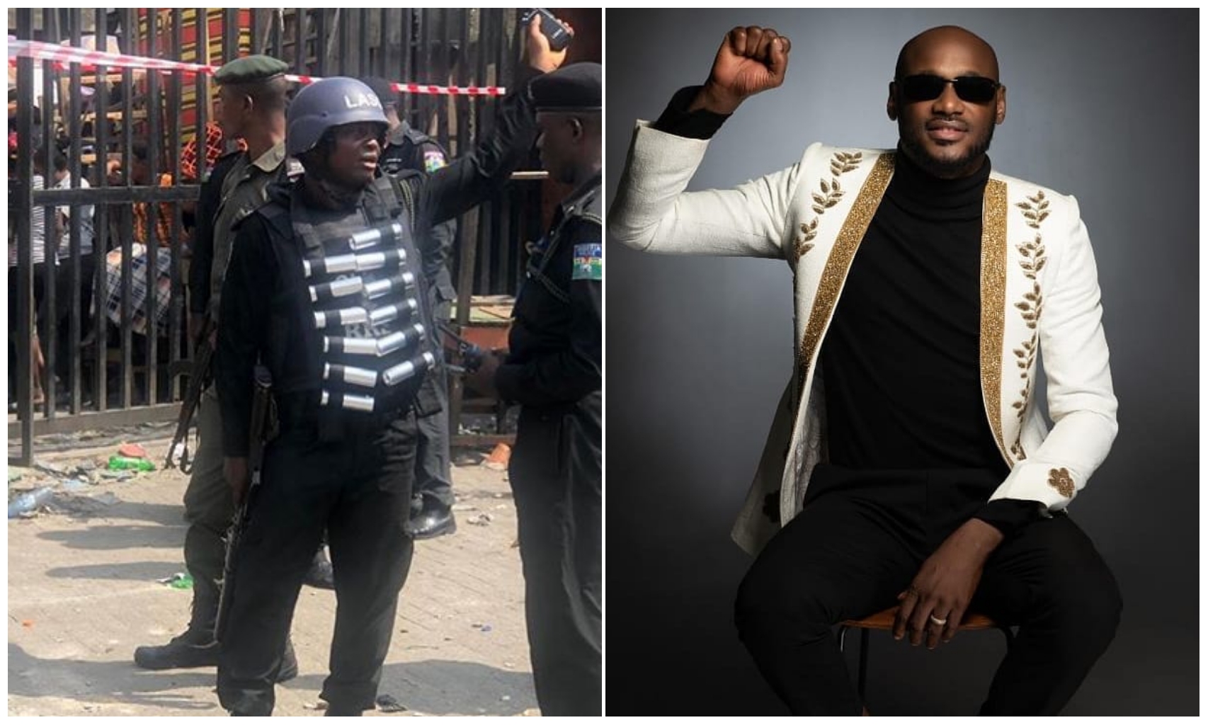 EndSars: Protest the protesters, Government is your problem – 2Face Idibia advise Policemen